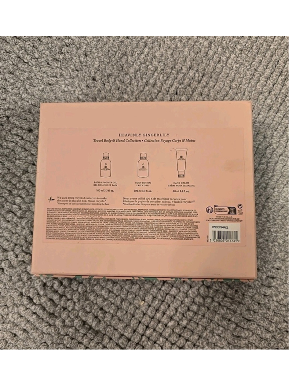 MOLTON BROWN Heavenly Gingerlily Hand & Body Care Trio Gift Set - Picture 6 of 7